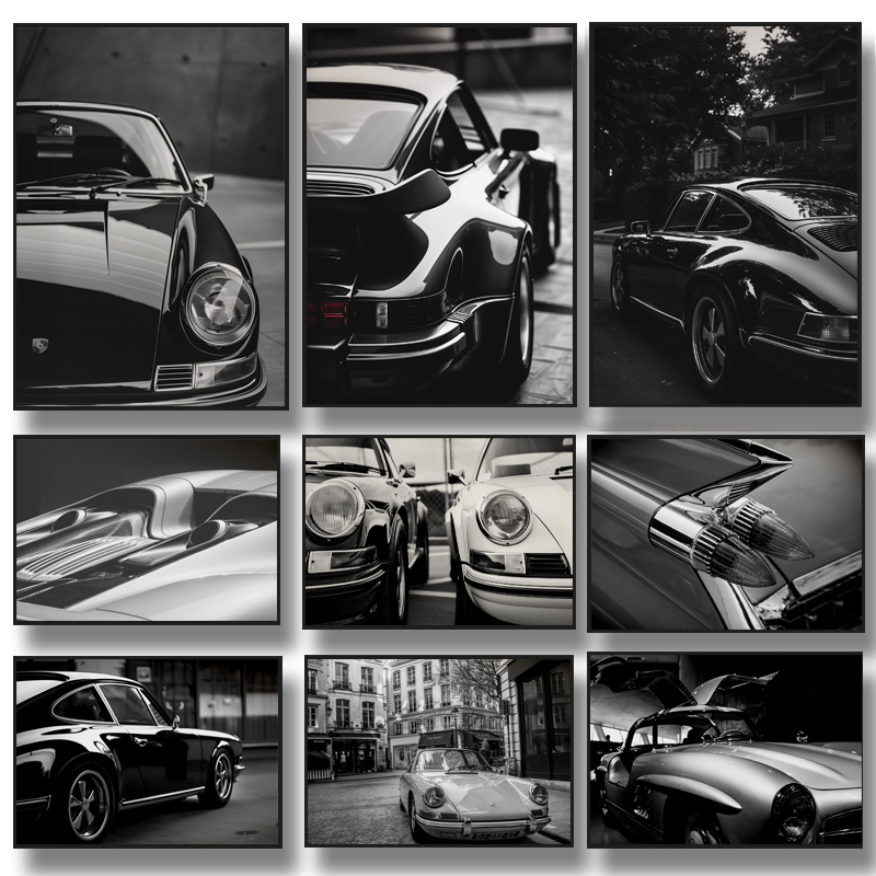Luxury Lifestyle Wallpaper - Retro Abstract Black and White Diamond