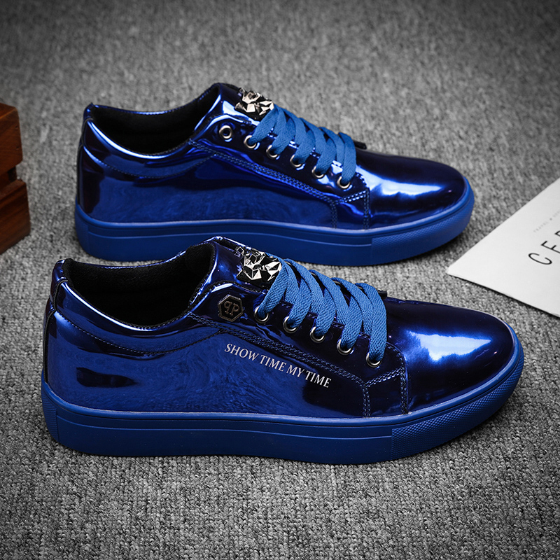 Luxury Men Casual Sneakers Blu - Luxury Lifestyle Fashion ulasan dan harga