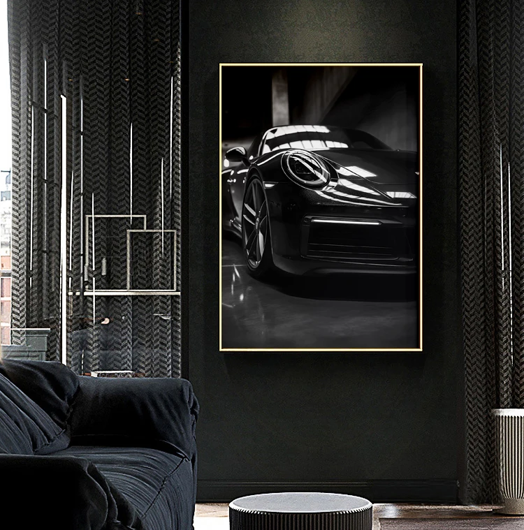 Retro Abstract Black and White - Luxury Lifestyle Wallpaper ulasan dan harga