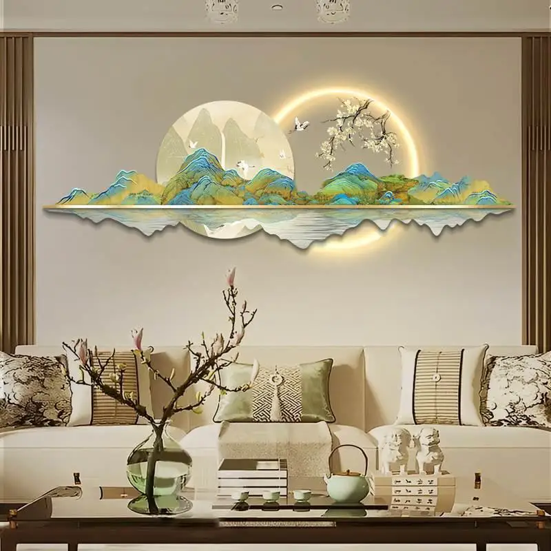 Chinese Style Led Clock Wall L - Luxury Lifestyle Fashion ulasan dan harga