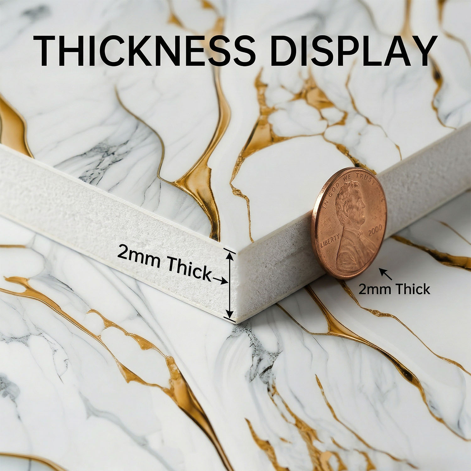 1 Roll Waterproof Self-Adhesiv - Luxury Lifestyle Wallpaper ulasan dan harga