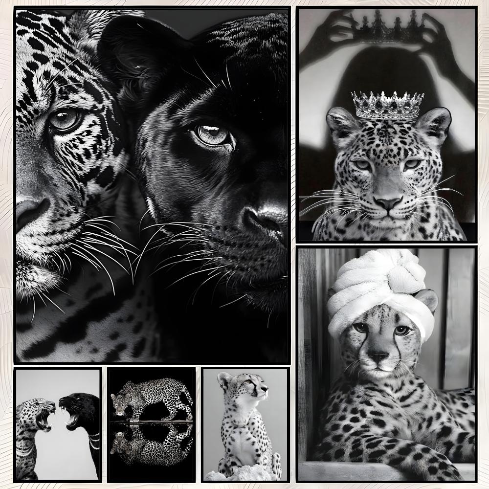 Luxury Black And White Leopard - Luxury Lifestyle Wallpaper ulasan dan harga
