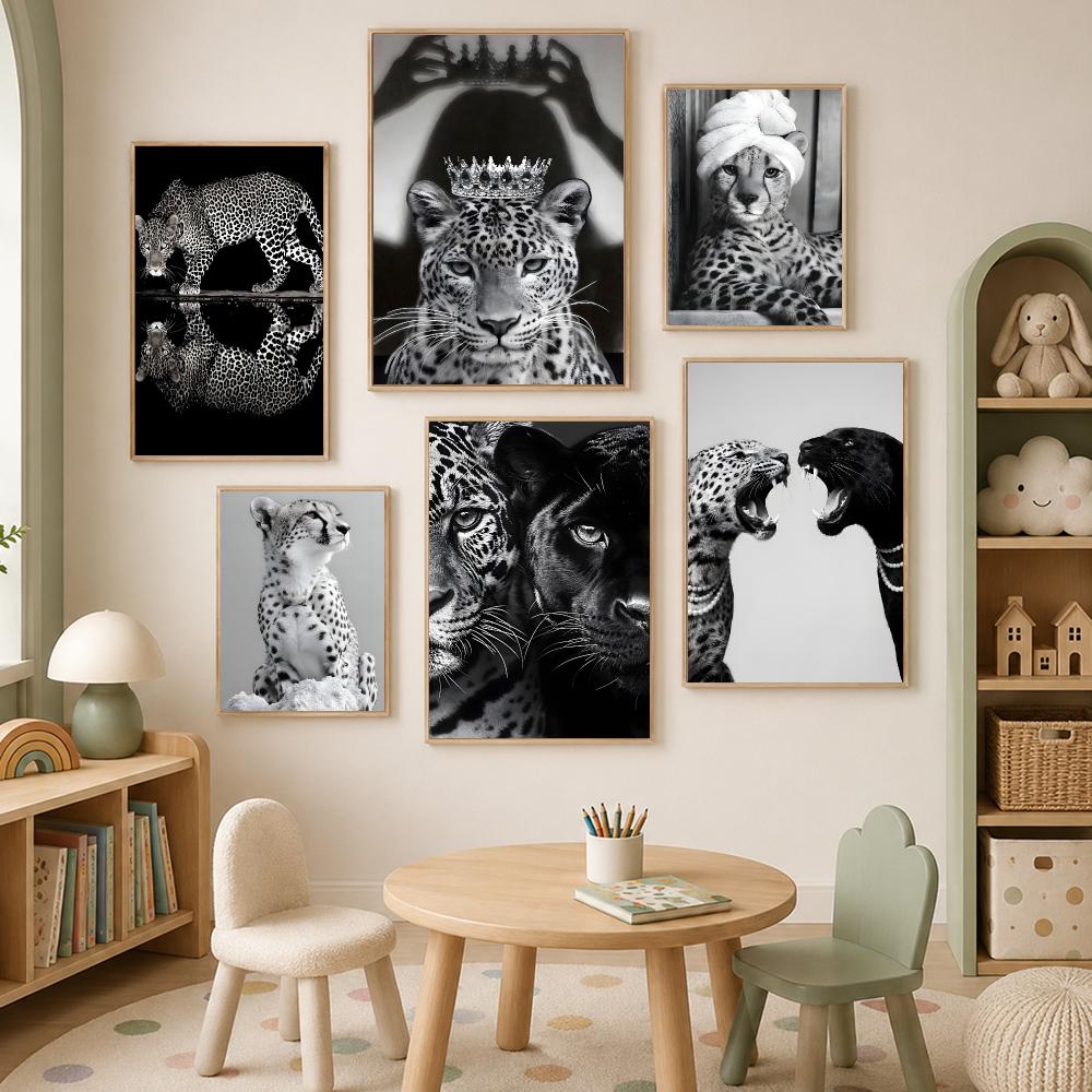 Luxury Black And White Leopard - Luxury Lifestyle Wallpaper ulasan dan harga