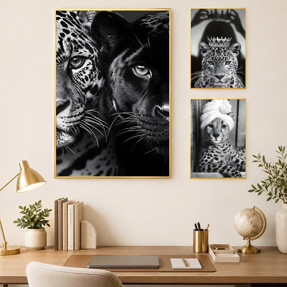 Luxury Black And White Leopard - Luxury Lifestyle Wallpaper ulasan dan harga