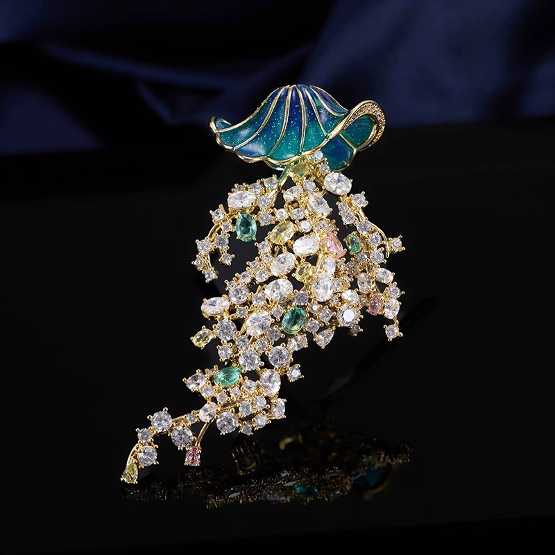 Marine life-encrusted zircon j - Luxury Lifestyle Fashion ulasan dan harga