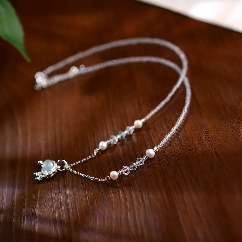 Aquamarine Necklace New Nation - Luxury Lifestyle Niche ulasan dan harga