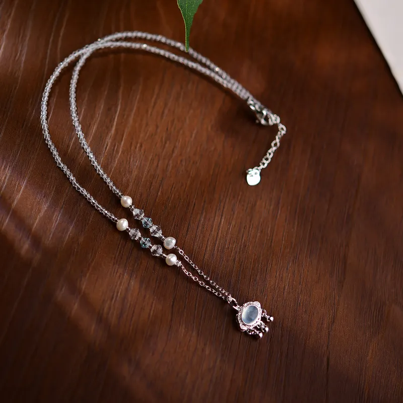 Aquamarine Necklace New Nation - Luxury Lifestyle Niche ulasan dan harga